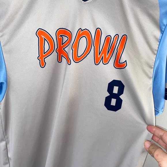 Prowl Men's Blue and Gray Jersey - Picture 7 of 12